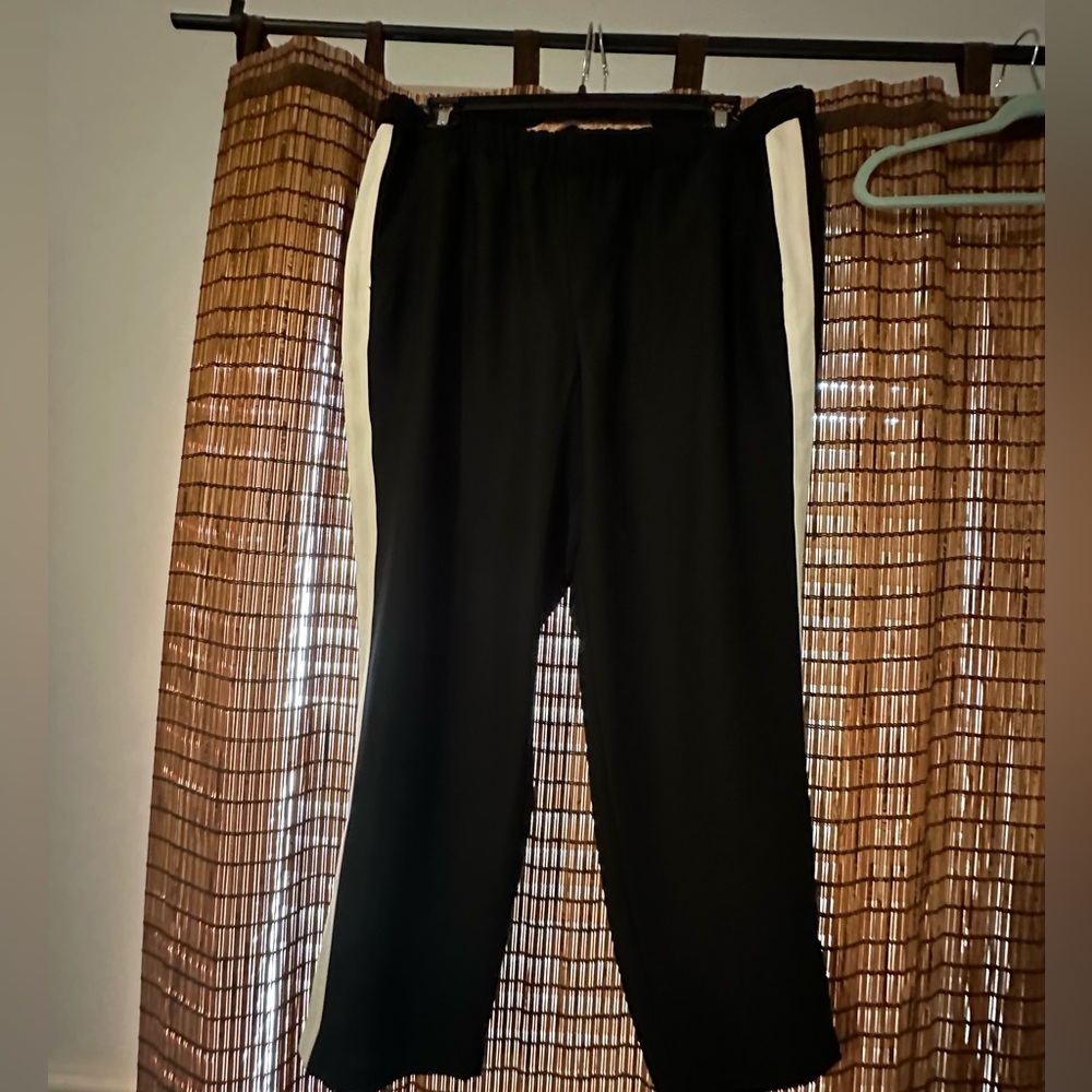 banana republic tuxedo style joggers